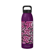 Roze Sociaal Pi Waterfles