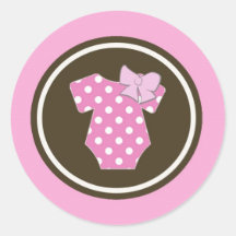 Roze Stickers - Perfect voor geslacht openbaart