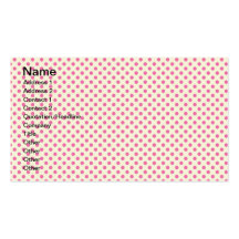 Roze Stippen vintage Girly Visitekaartjes