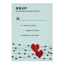 Rsvp de sentiments profonds faire-parts