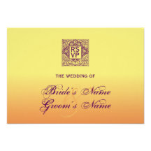RSVP l'épousant inspiré de Bohème Invitations Personnalisées