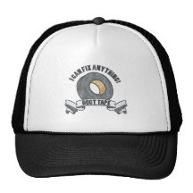 Ruban adhésif, je peux fixer n'importe quoi casquettes
