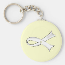 Ruban clair Keychain Porte-clefs