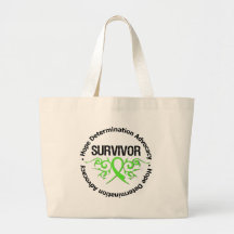 Ruban de tribal de survivant de la maladie de Lyme Sac
