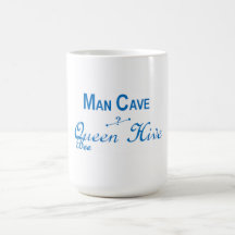 Ruche de la Reine de Mancave v (bleue) Mug