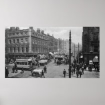 Rue du marché, Manchester, c.1910