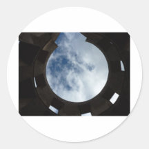 Ruine Autocollant Rond