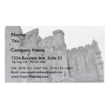 Ruines de Cashel Modèle De Carte De Visite