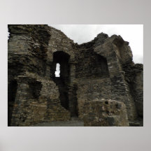 ruines de château affiches