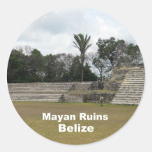 Ruines maya, Belize Autocollants