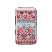 Russisch gewaagd de dekkingsgeval van de Kerstmisb Case-Mate Blackberry Hoesjes