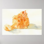 S.D. la copie de chat Affiche