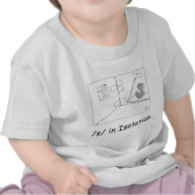 S en isolation t-shirt