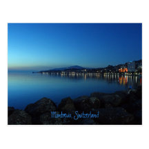 's nachts Montreux Wens Kaart
