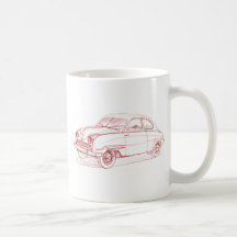 Saab 92 1950 tasse