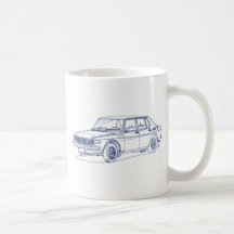 Saab 99 1968 tasses