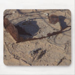 Sable rouillé de désert de boîtes tapis de souris