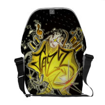 Sac bariolé sacoches