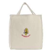 Sac brodé par abeille de Misbeehavin