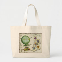 sac carte et ballons
