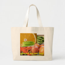 Sac cru de nourriture