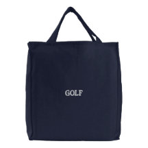 Sac de golf de dames brodé