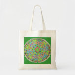 Sac de mandala de vert bleu