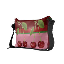 sac de mode de bannière de cerise sacoche