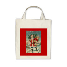 Sac de noel fourre tout bio