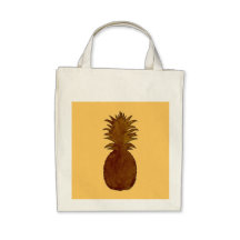 Sac d'épicerie d'ananas