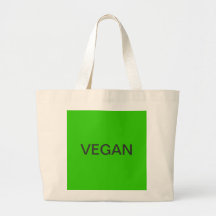 sac d'épicerie végétalien