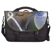 Sac d'ordinateur portable de golfeurs