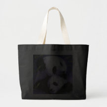 Sac en bambou de maman et de bébé de panda