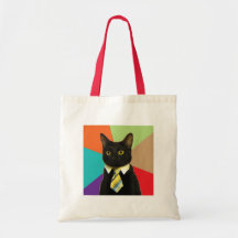 Sac fait sur commande de chat d'affaires