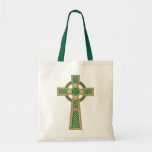 Sac fourre-tout à croix celtique d'or