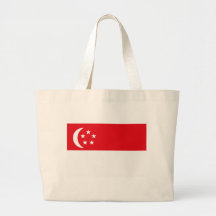 Sac fourre-tout à drapeau de Singapour