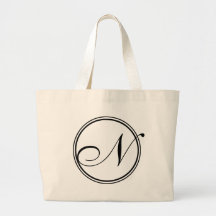 Sac fourre-tout à éléphant du monogramme N