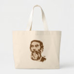 Sac fourre-tout barbu à portrait de Saddam Hussein
