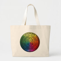 Sac fourre - tout maya à toile de calendrier d'arc