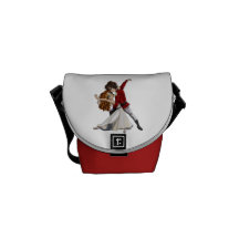 Sac messenger à ballet d'Anime Sacoche