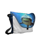 Sac messenger à requin sacoches