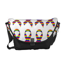 Sac messenger à ruban de conscience de gay pride besace