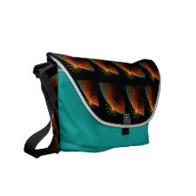 Sac messenger abstrait à Rickshaw Sacoches