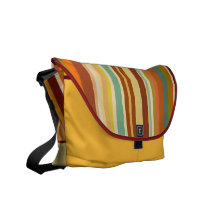 sac messenger dépouillé à motif besace