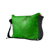 Sac messenger fertile vert à Rickshaw de coeur Besace