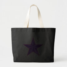 Sac pourpre d'étoile d'illusion optique
