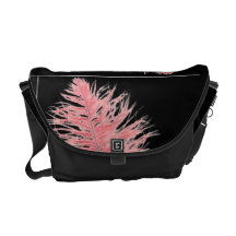 sac rose de noir de plume sacoches