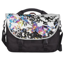 Sac rose d'ordinateur de vigne sac pour ordinateur portable