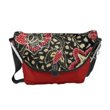 Sacoche batik flowers