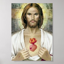 Sacré-Coeur Jesus Posters